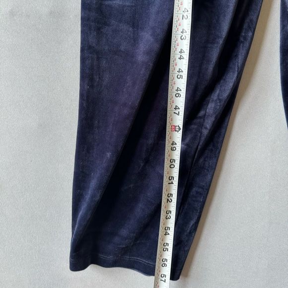 NWT Saturday Sunday Jumpsuit Romper Women Size L Navy Velvet - Picture 8 of 10